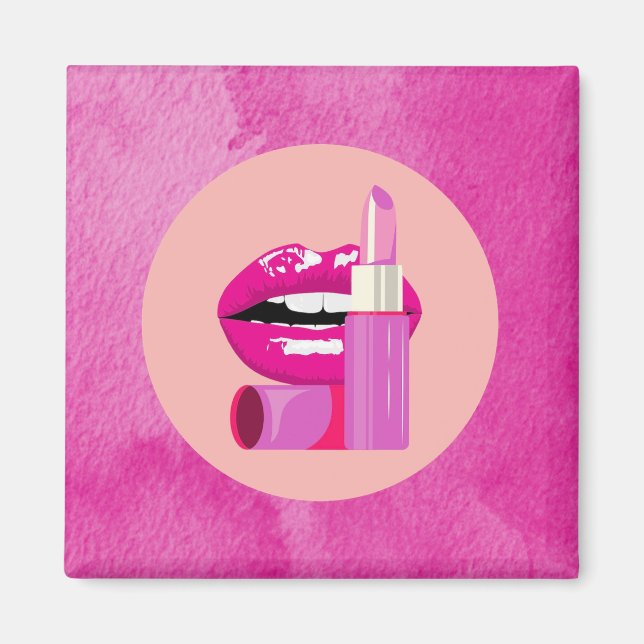 Läppar Magnet (Framsidan)