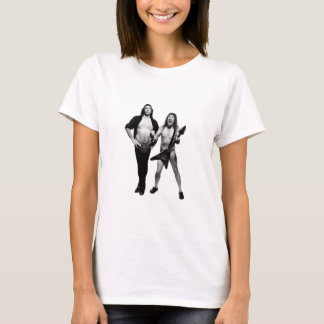 LÄPPAR- & ROBB-KVINNA T-TRÖJA T-SHIRT