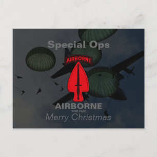 Lappar speciella Ops veteranVets för USASOC Helg Vykort