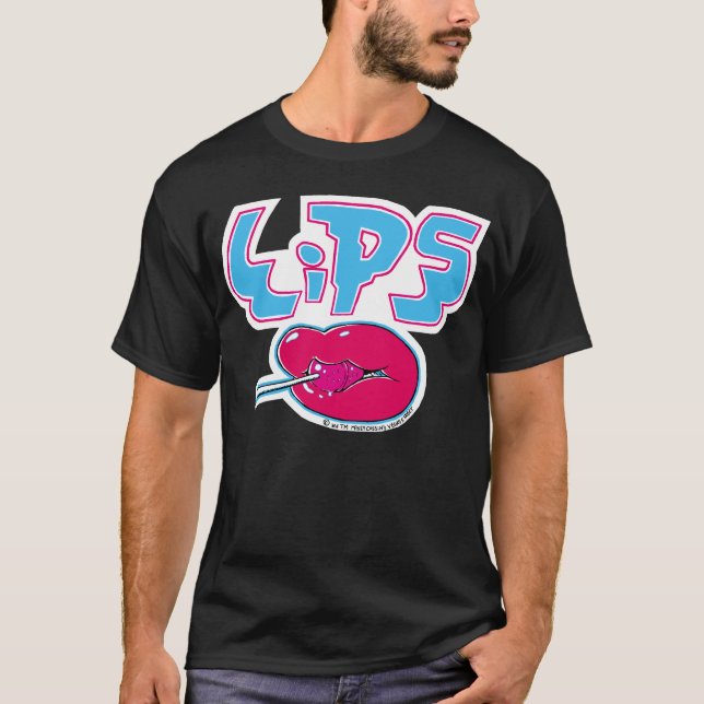 läppar tee shirt (Framsida)