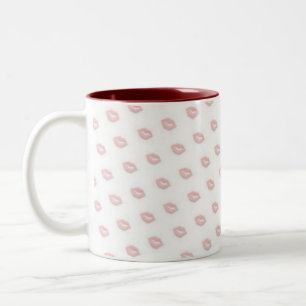 Läppar Valentines day Kaffe Mugg Kopp