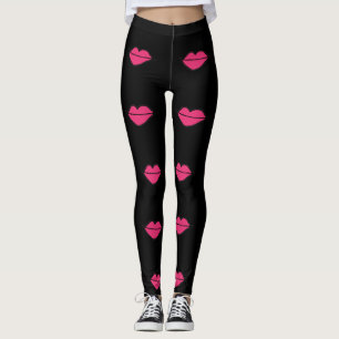 Läppardamasker Leggings