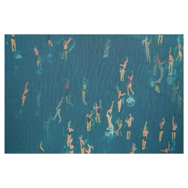 Lapping Vågar Tyg (Fat Quarter)