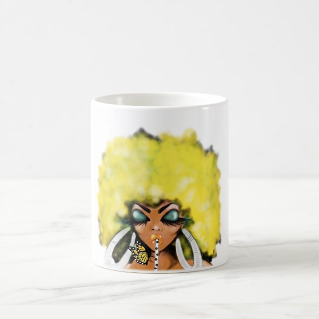 Läppja koppen kaffemugg (Center)