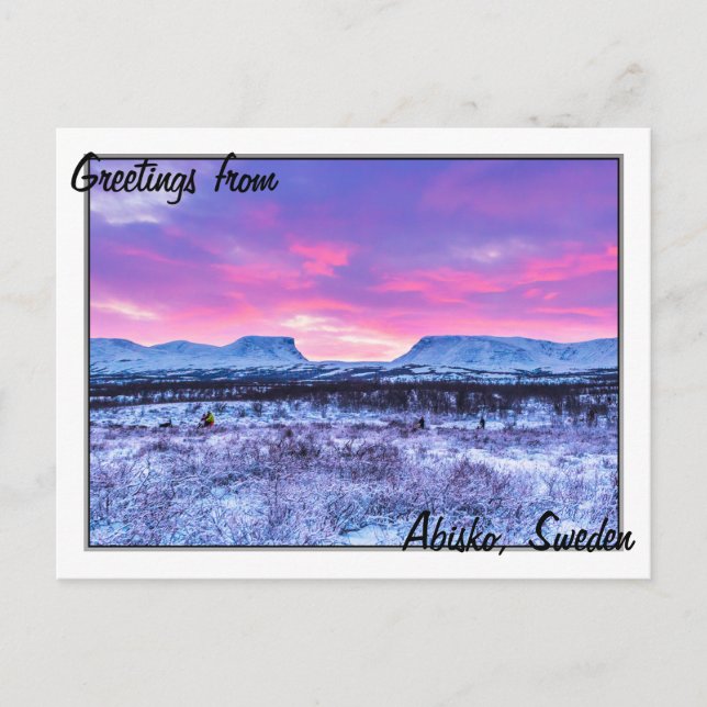 Lapporten till Lapland Vykort (Framsida)