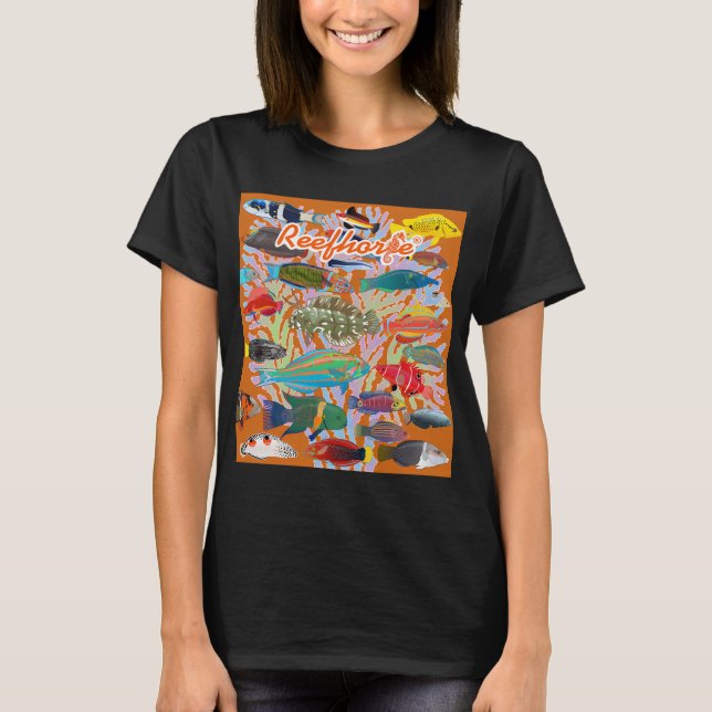 Läppsamlingsfiskar T Shirt (Framsida)