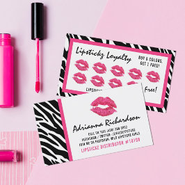 Läppstift Distributör Zebra Kiss Lips Lojalitet Pu
