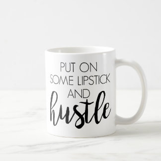 Läppstift & Hustle Kaffemugg