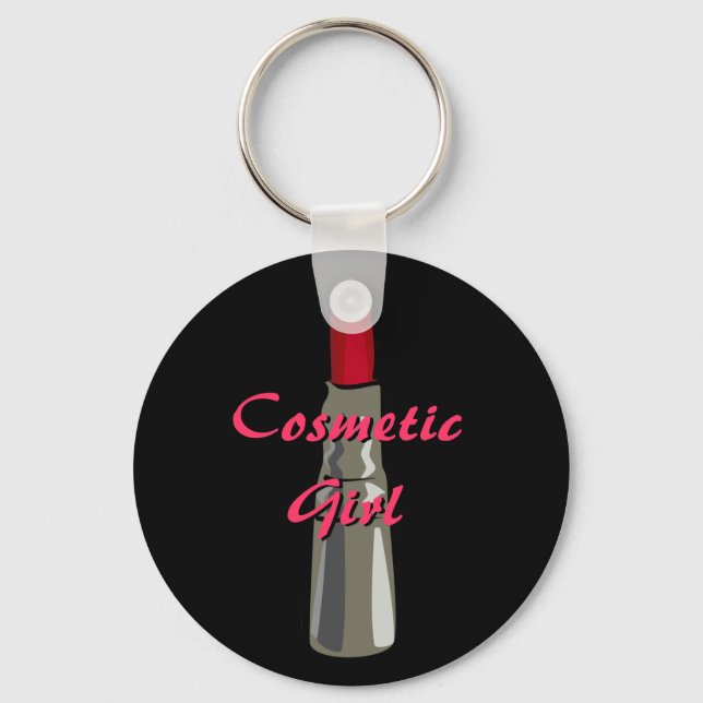 Läppstift Keychain Nyckelring (Framsida)