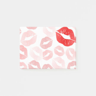 Läppstift Läppar Post-it Block