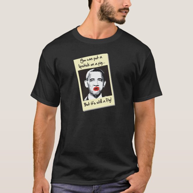 läppstift på en gris tee (Framsida)