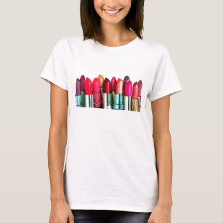 läppstiftcollage t-shirt