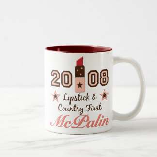 Läppstiftland första 2008 McPalin mugg