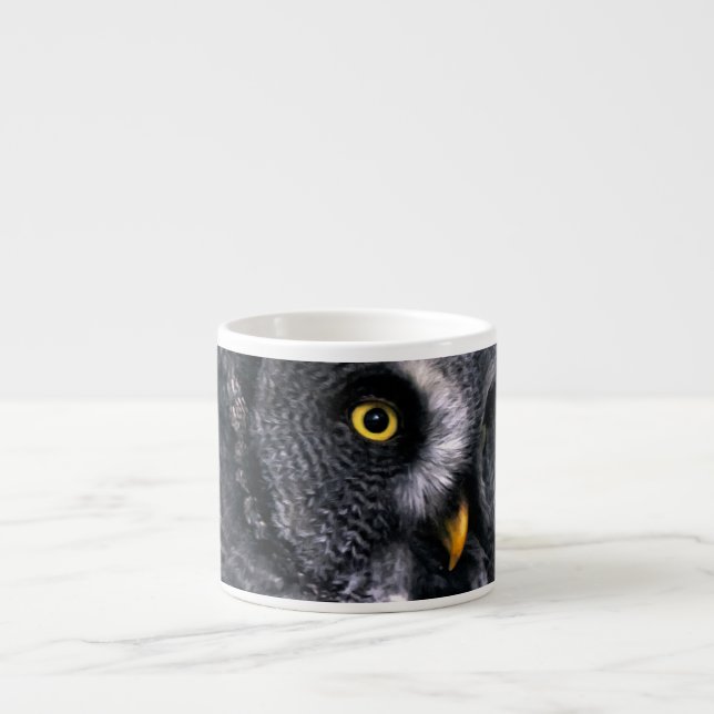 Lappuggla Espressomugg (Framsidan)