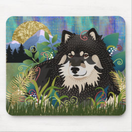 LAPPY BLISS-FINNISH LAPPHUND - Mousepad Musmatta