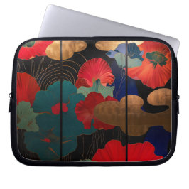 laptop case Japanese style flower Laptop Fodral