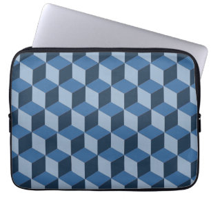 Laptop fodral - 3d Byggblock Illusion