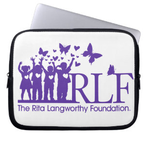 Laptop sleeve 10 för RLF-logotypNeoprene flytta