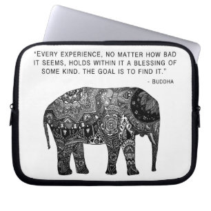 Laptop sleeve 10 för vishet för den Buddha