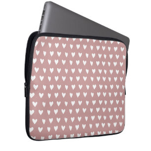 Laptop sleeve 13 för hjärtamönsterNeoprene flyt
