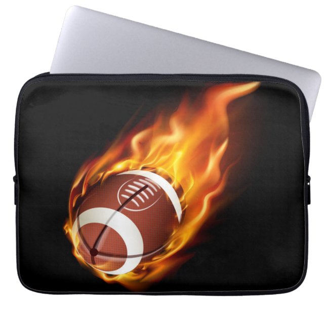 Laptop sleeve 13-tums lamfotboll (Framsidan)