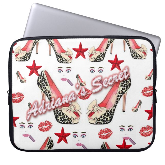 Laptop sleeve Adrianas hemlighet (Framsidan)