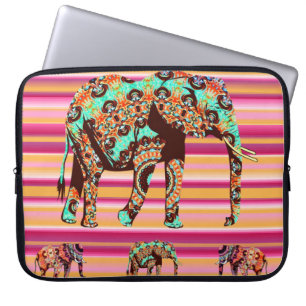 Laptop sleeve AFrican Elephant