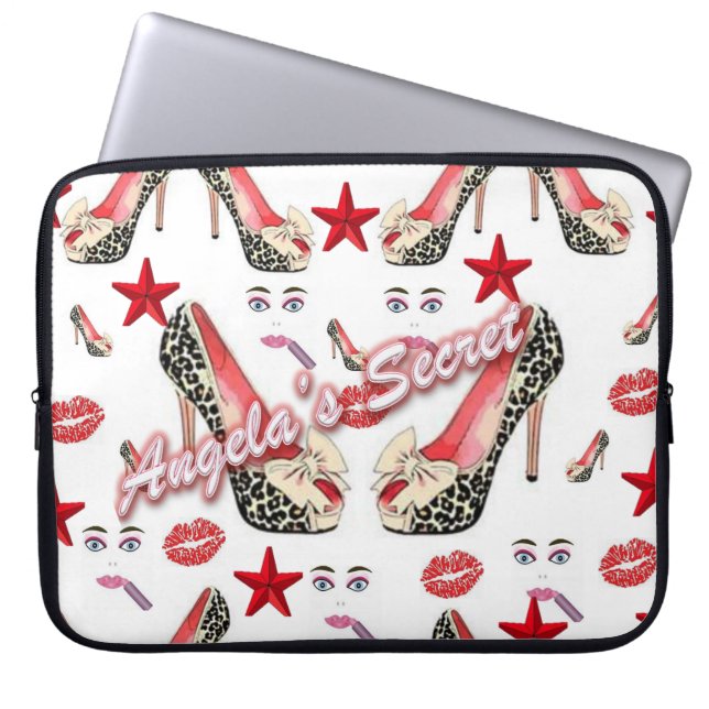 Laptop sleeve Angela's Secret (Framsidan)