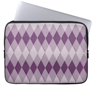 Laptop sleeve - Argyle Mönster