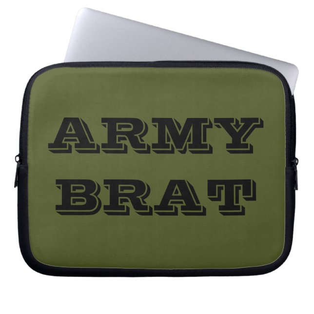 Laptop sleeve armé Brat (Framsidan)