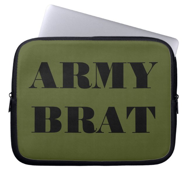 Laptop sleeve armé Brat (Framsidan)