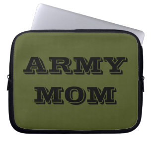 Laptop sleeve armén Mamma
