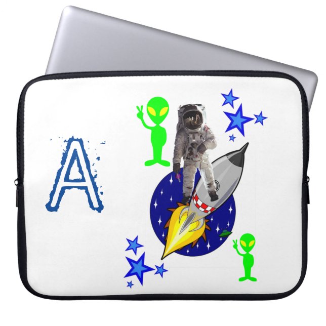 Laptop sleeve Astronaut Space frakt (Framsidan)