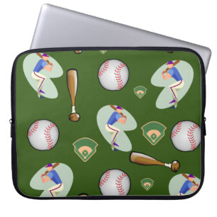 Laptop sleeve Baseball