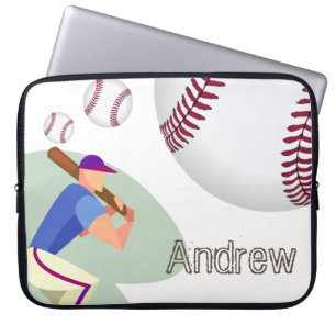Laptop sleeve Baseball