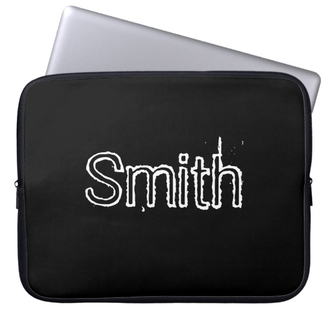 Laptop sleeve Black (Framsidan)