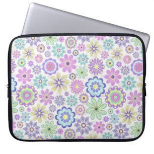 Laptop sleeve Blommigt