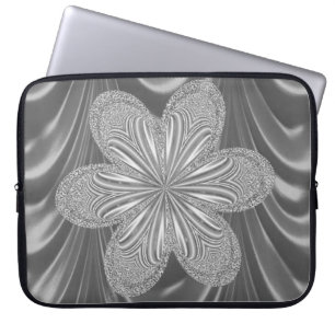 Laptop sleeve Blommigt