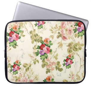 Laptop sleeve Blommigt