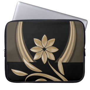 Laptop sleeve Blommigt