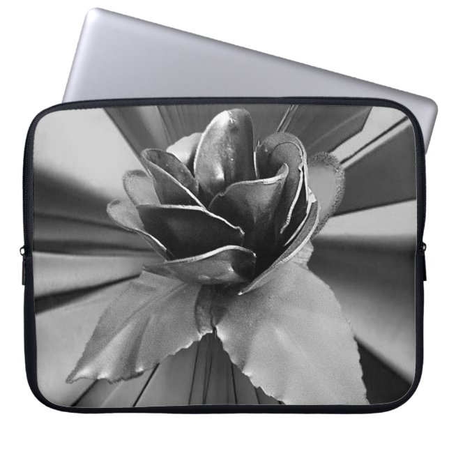Laptop sleeve Blommigt (Framsidan)