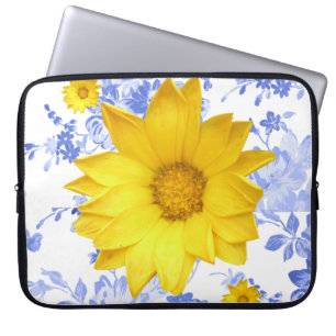 Laptop sleeve Blommigt