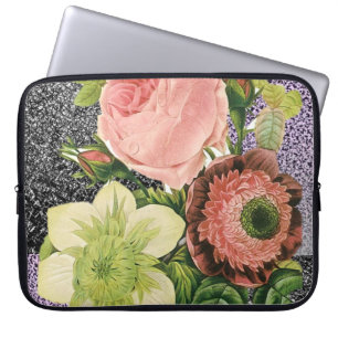 Laptop sleeve Blommigt