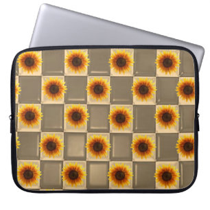 Laptop sleeve Blommigt Solros