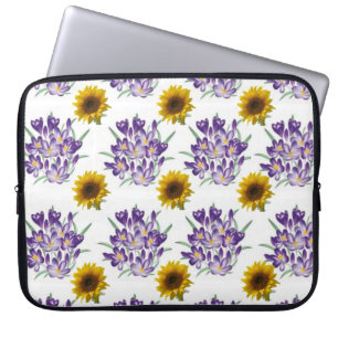 Laptop sleeve Blommigt Solros