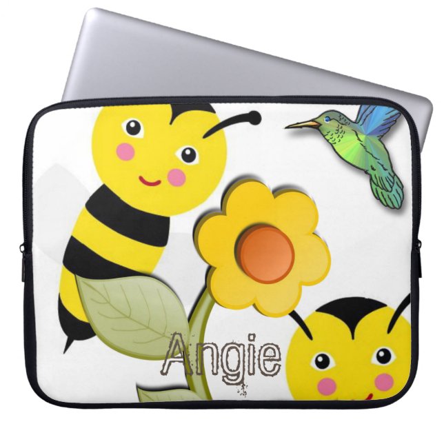 Laptop sleeve Bumblebee (Framsidan)