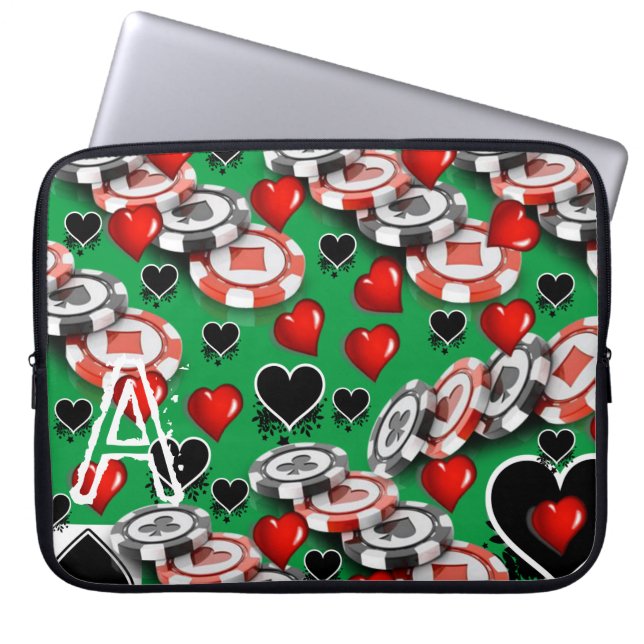 Laptop sleeve Casino (Framsidan)