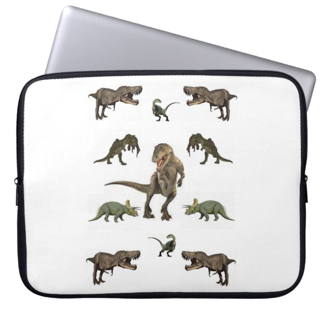 Laptop sleeve Dinosaur (Framsidan)