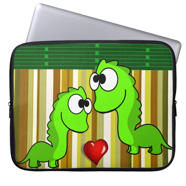 Laptop sleeve Dinosaur (Framsidan)
