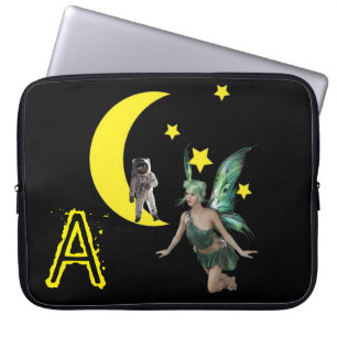 Laptop sleeve Fairy Astronaut